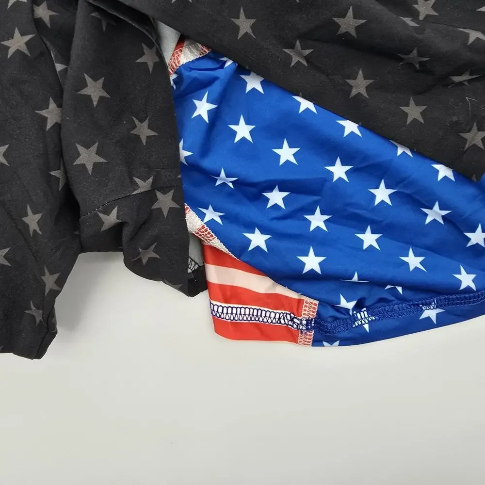 Chubbies Shorts Mens Flag Boxer Lined Ultimate Training 4th July